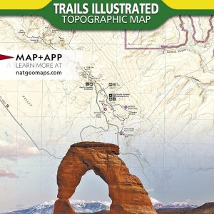Arches National Park Map (National Geographic Trails Illustrated Map, 211)