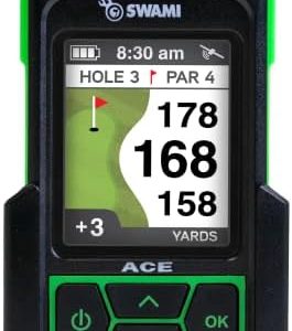 IZZO Golf Swami Ace Handheld Golf GPS Rangefinder