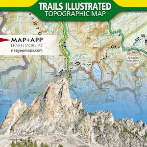Sawtooth National Recreation Area Map (National Geographic Trails Illustrated Map, 870)